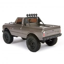 Axial 1/24 SCX24 1967 Chevrolet C10 4WD Truck Brushed RTR, Silver -Axial Online Shop AXI00001T2 A10 4OV4U51Y