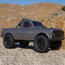 Axial 1/24 SCX24 1967 Chevrolet C10 4WD Truck Brushed RTR, Silver -Axial Online Shop AXI00001T2 A5 4OV4U51Y