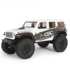 Axial 1/24 SCX24 2019 Jeep Wrangler JLU CRC 4WD Rock Crawler Brushed RTR, White Yel