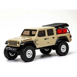 Axial 1/24 SCX24 Jeep JT Gladiator 4WD Rock Crawler Brushed RTR, Beige -Axial Online Shop AXI00005T1 A22 SRXOMVN0