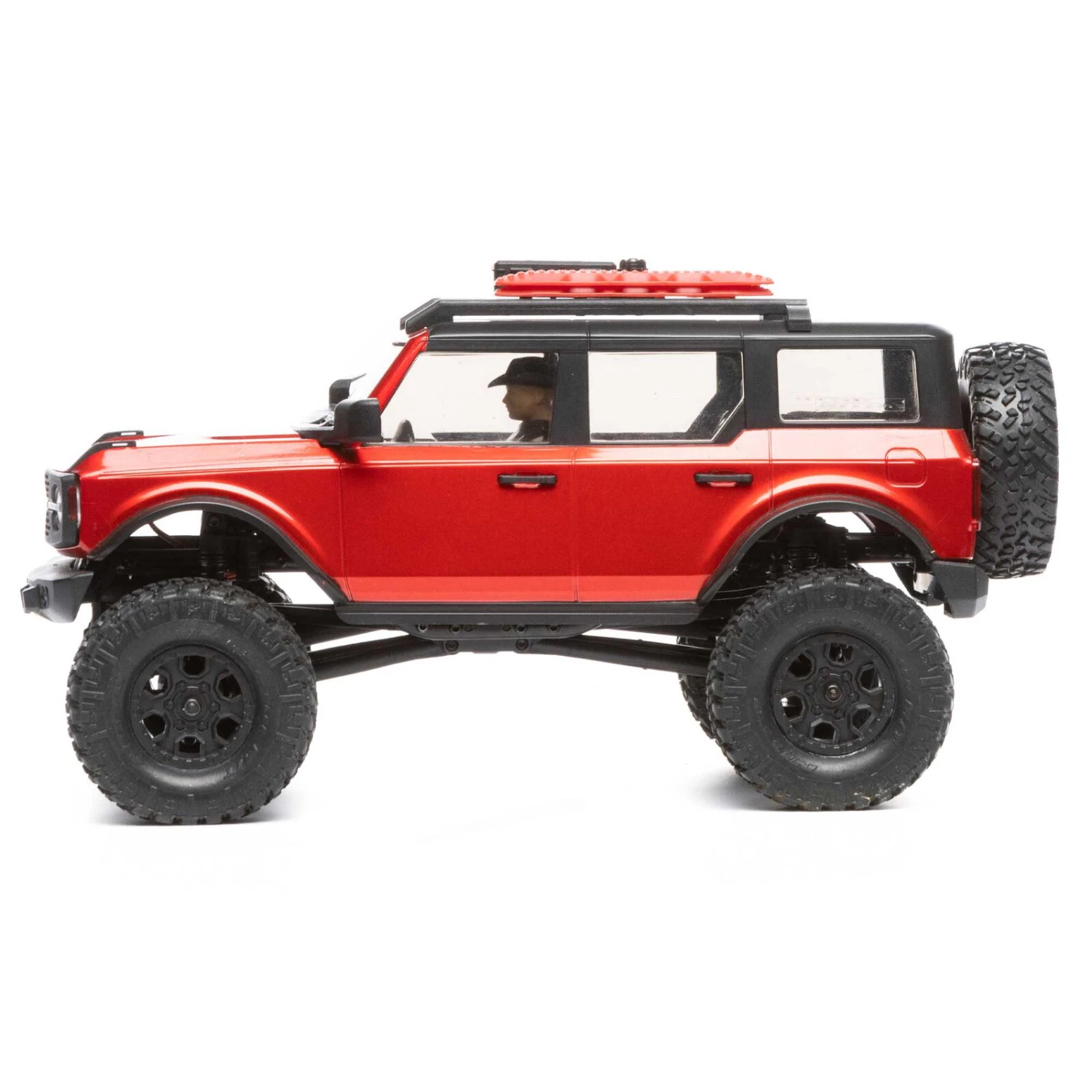 Axial 1/24 SCX24 2021 Ford Bronco 4WD Truck Brushed RTR, Red 7 Axial 1/24 SCX24 2021 Ford Bronco 4WD Truck Brushed RTR, Red - Image 7