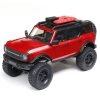 Axial 1/24 SCX24 2021 Ford Bronco 4WD Truck Brushed RTR, Red