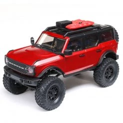Axial 1/24 SCX24 2021 Ford Bronco 4WD Truck Brushed RTR, Red