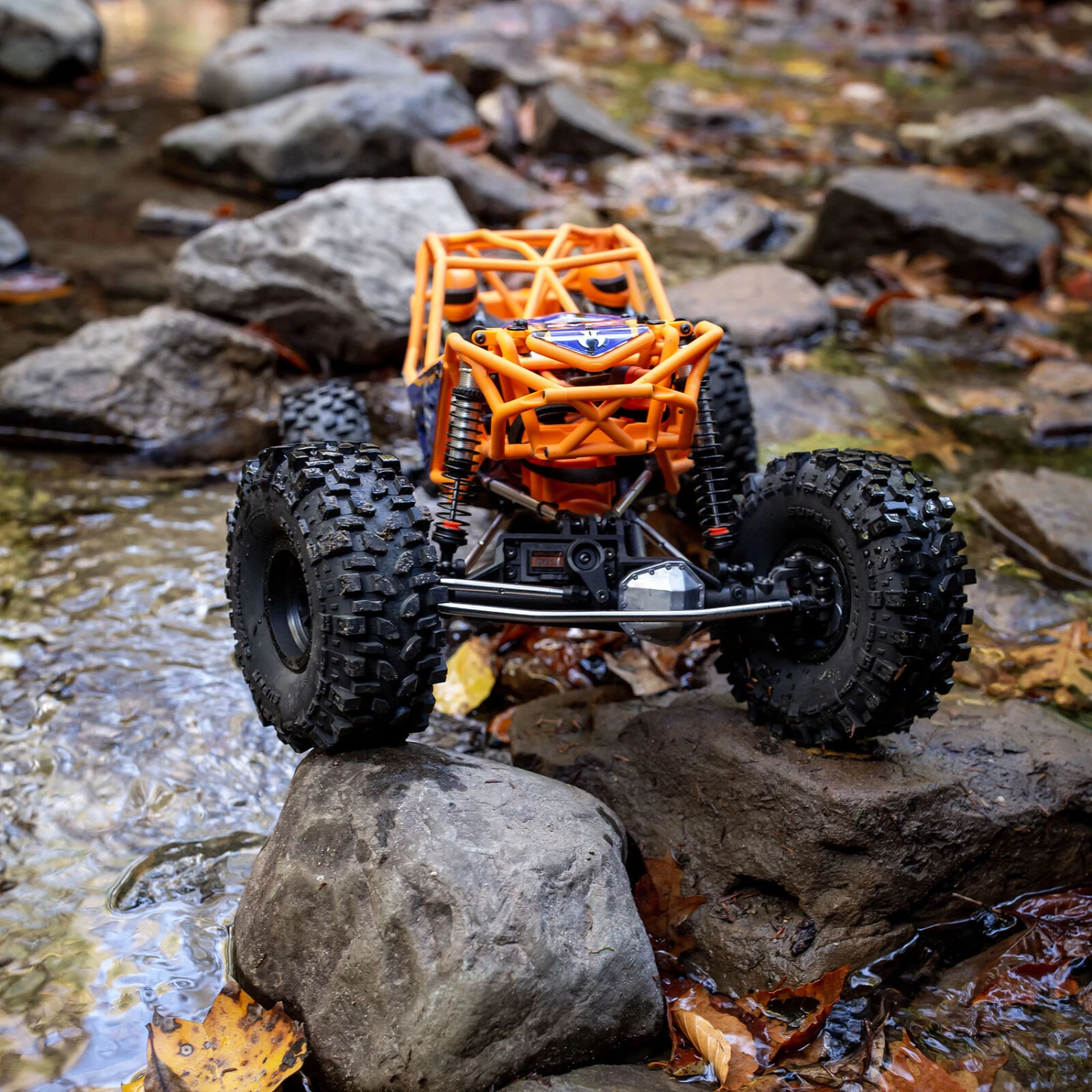 Axial 1/10 RBX10 Ryft 4WD Brushless Rock Bouncer RTR, Orange Blk 18 Axial 1/10 RBX10 Ryft 4WD Brushless Rock Bouncer RTR, Orange Blk - Image 18