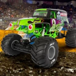 Axial 1/10 SMT10 Grave Digger 4WD Monster Truck Brushed RTR -Axial Online Shop AXI03019 A5 OMV76CME