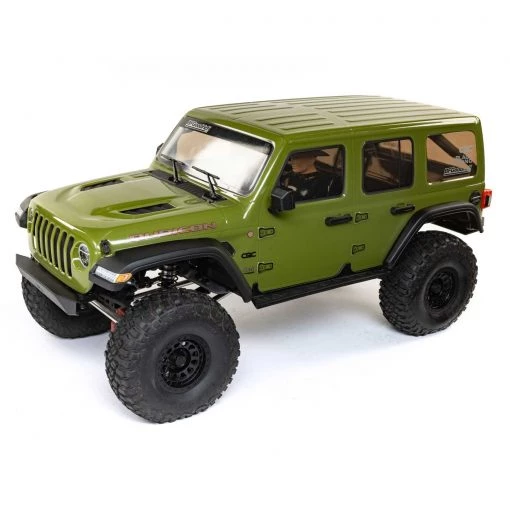Axial 1/6 SCX6 Jeep JLU Wrangler 4WD Rock Crawler RTR: Green Grn -Axial Online Shop AXI05000T1 A16 9BAGCX26