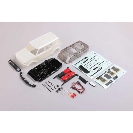 Axial Body, White: SCX24 Ford Bronco -Axial Online Shop AXI200009 A00 X4PTNM75