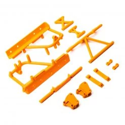 Axial Cage Supports Battery Tray (Orange) RBX10