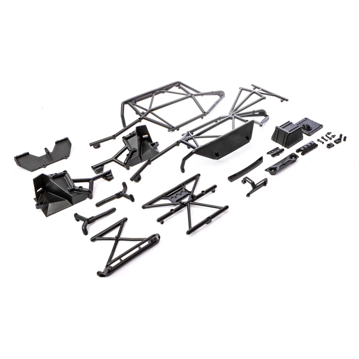 Axial Cage Set, Complete, Black: Capra 4WS UTB 1 Axial Cage Set, Complete, Black: Capra 4WS UTB