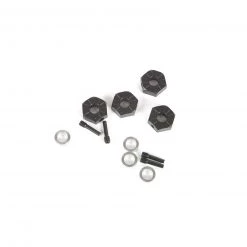 Axial 12mm Hex Screw Shaft & Spacer (4): Capra 1.9 UTB