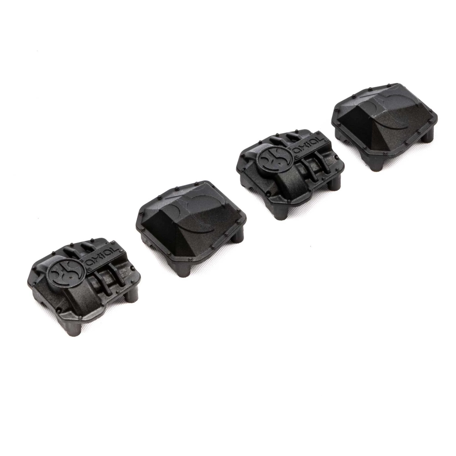 Axial AR45P AR45 Differential Covers, Black: SCX10 III 1 Axial AR45P AR45 Differential Covers, Black: SCX10 III
