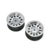 Axial 1/10 KMC Machete 1.9 Wheels, 12mm Hex, Satin Silver (2)