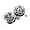 Axial 1/10 Method MR307 Hole 1.9 Wheels, 12mm Hex, Satin Silver (2)