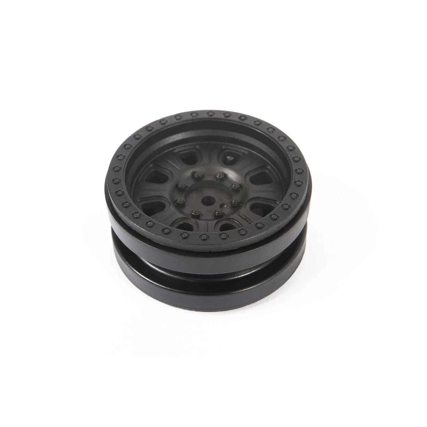 Axial 1.9 Raceline Monster Beadlock Wheels, Black (2) 5 Axial 1.9 Raceline Monster Beadlock Wheels, Black (2) - Image 5
