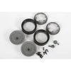 Axial 1/10 MW19 1.9 Beadlock Wheels, 12mm Hex, Gray (2)