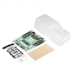 Axial 1/10 2000 Jeep Cherokee Clear Body with Decals and Hardware