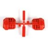 Axial Differential Cover, Red: AR44 SCX10 II