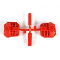 Axial Differential Cover, Red: AR44 SCX10 II