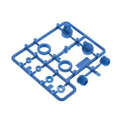 Axial 10mm Shock Caps Parts Tree Blue
