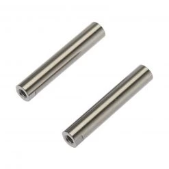 Axial Threaded Aluminum Pipe 6x33mm Grey (2)