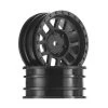 Axial 1/10 1.9 Method Mesh Wheels, 12mm Hex, Black (2)