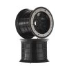 Axial 1/8 Oversize 8-Hole 3.8 Beadlock Wheels, 17mm Hex, Black (2)