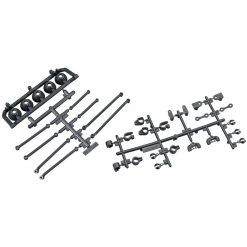 Axial Univ Mount 5 Bucket Light Bar Black