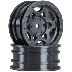 Axial 1/10 Walker Evans Street 1.9 Wheels, 12mm Hex, Black (2)