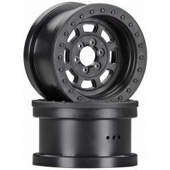 Axial 1/10 Trail Ready HD Series 2.2 Wheels, 12mm Hex, Black (2)