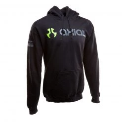 Axial Black Hoodie, Large