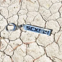 AXIAL SCX24 KEYCHAIN BLACK/SILVER